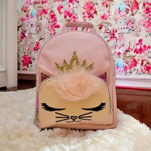 OMG Brand, Queen Kitty, Mini Backpack, Travel Bag, Overnight Bag, Pink
